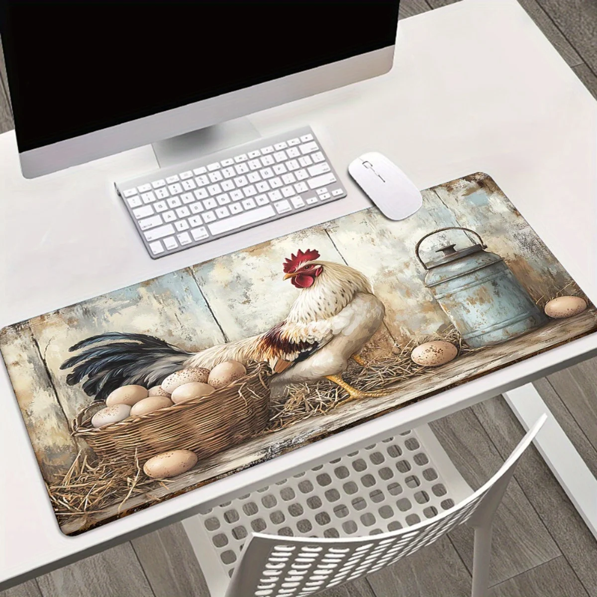 Коврик для мыши Rooster and Eggs Farmhouse Extended XXL, резиновый игровой коврик для клавиатуры и стола, для офиса и ПК-геймеров
Коврик для мыши Rooster and Eggs Farmhouse Extended XXL, резиновый игровой коврик для клавиатуры и стола, для офиса и ПК-геймеров