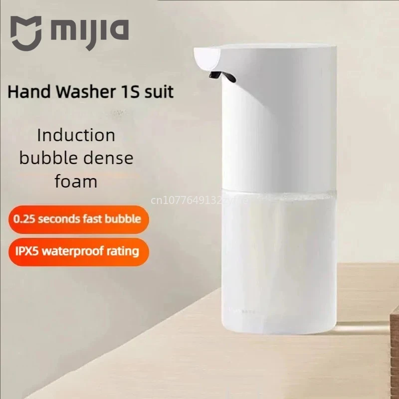 Mijia Soap Foam Dispenser 1S Automatic Induction Hand Washer Sensor-Activated Foaming Machine Rechargeable Home Appliance Gift
Mijia Soap Foam Dispenser 1S Automatic Induction Hand Washer Sensor-Activated Foaming Machine Rechargeable Home Appliance Gift
