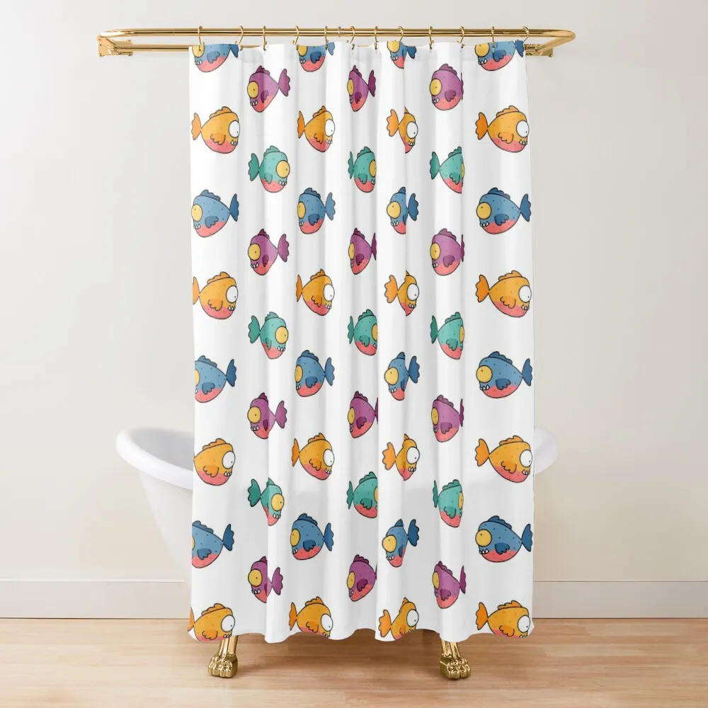 Piranhas Shower Curtain Waterproof Shower Bathroom Fabric Bathroom Shower Curtain
Piranhas Shower Curtain Waterproof Shower Bathroom Fabric Bathroom Shower Curtain