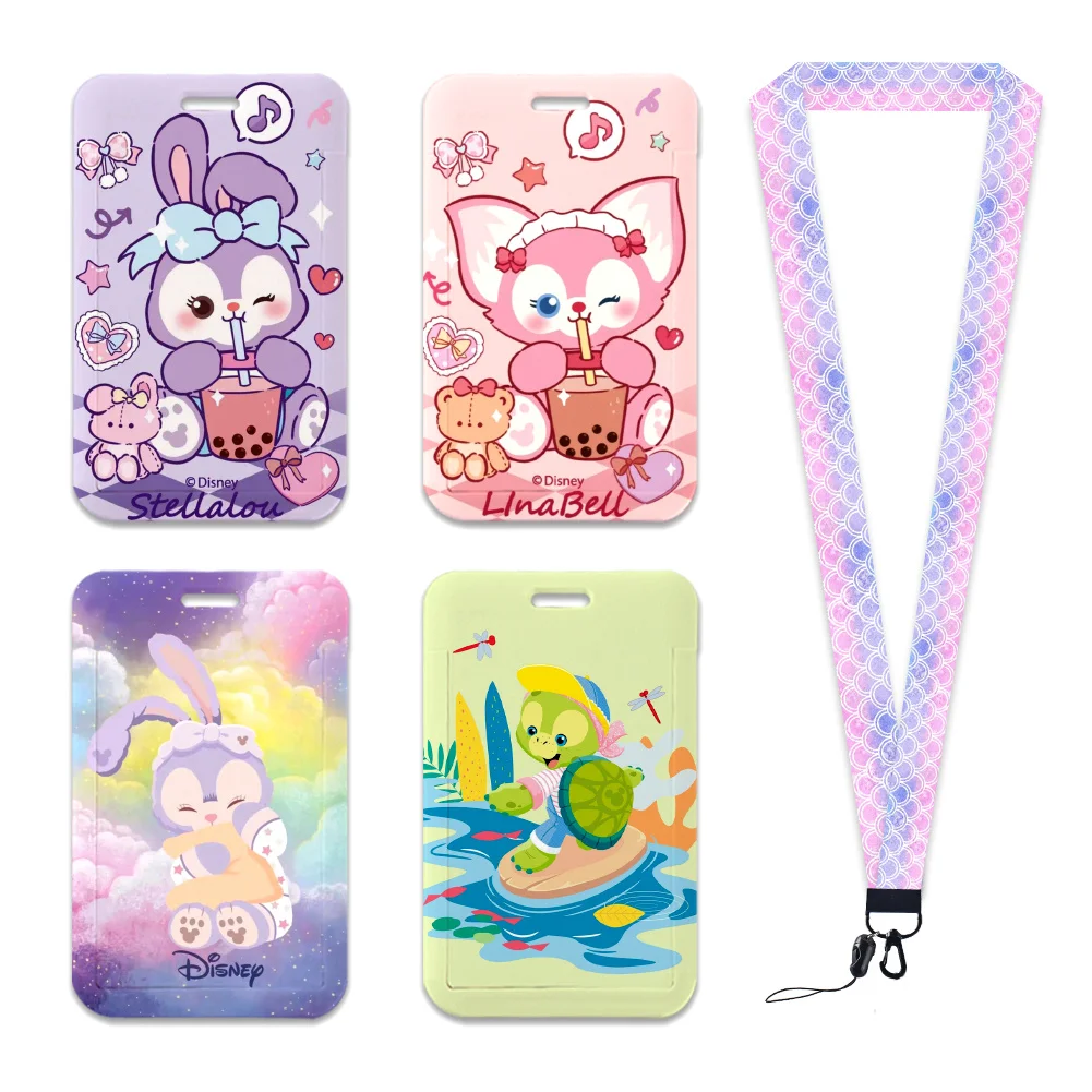 Disney Stellalou Linabell Neck Strap Lanyard Card Cover Cartoon Badge Holder ID Card Students Hang Rope Kids Girls Boys Gifts
Disney Stellalou Linabell Neck Strap Lanyard Card Cover Cartoon Badge Holder ID Card Students Hang Rope Kids Girls Boys Gifts