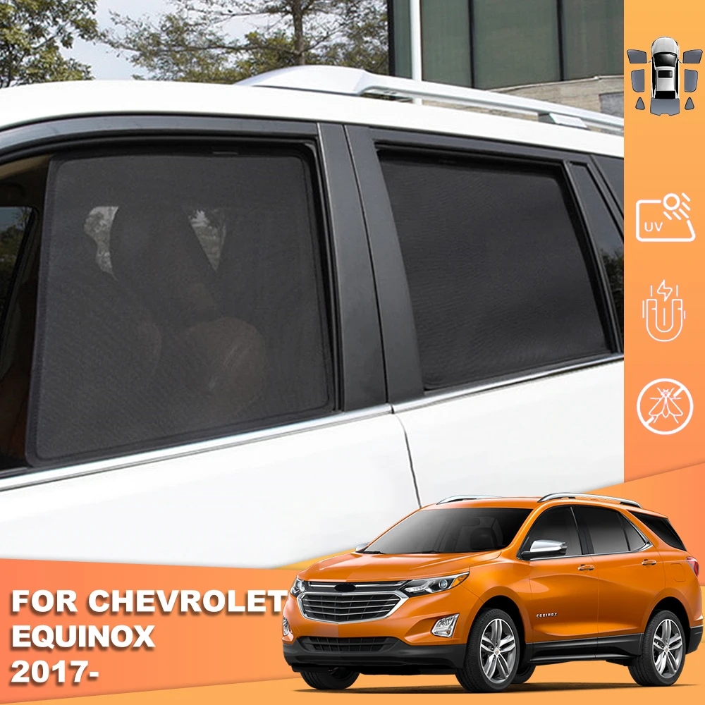 For Chevrolet Holden Equinox 2018-2024 Magnetic Car SunShade Front Windshield Curtain Rear Side Baby Window Mesh Sun shade Visor
For Chevrolet Holden Equinox 2018-2024 Magnetic Car SunShade Front Windshield Curtain Rear Side Baby Window Mesh Sun shade Visor