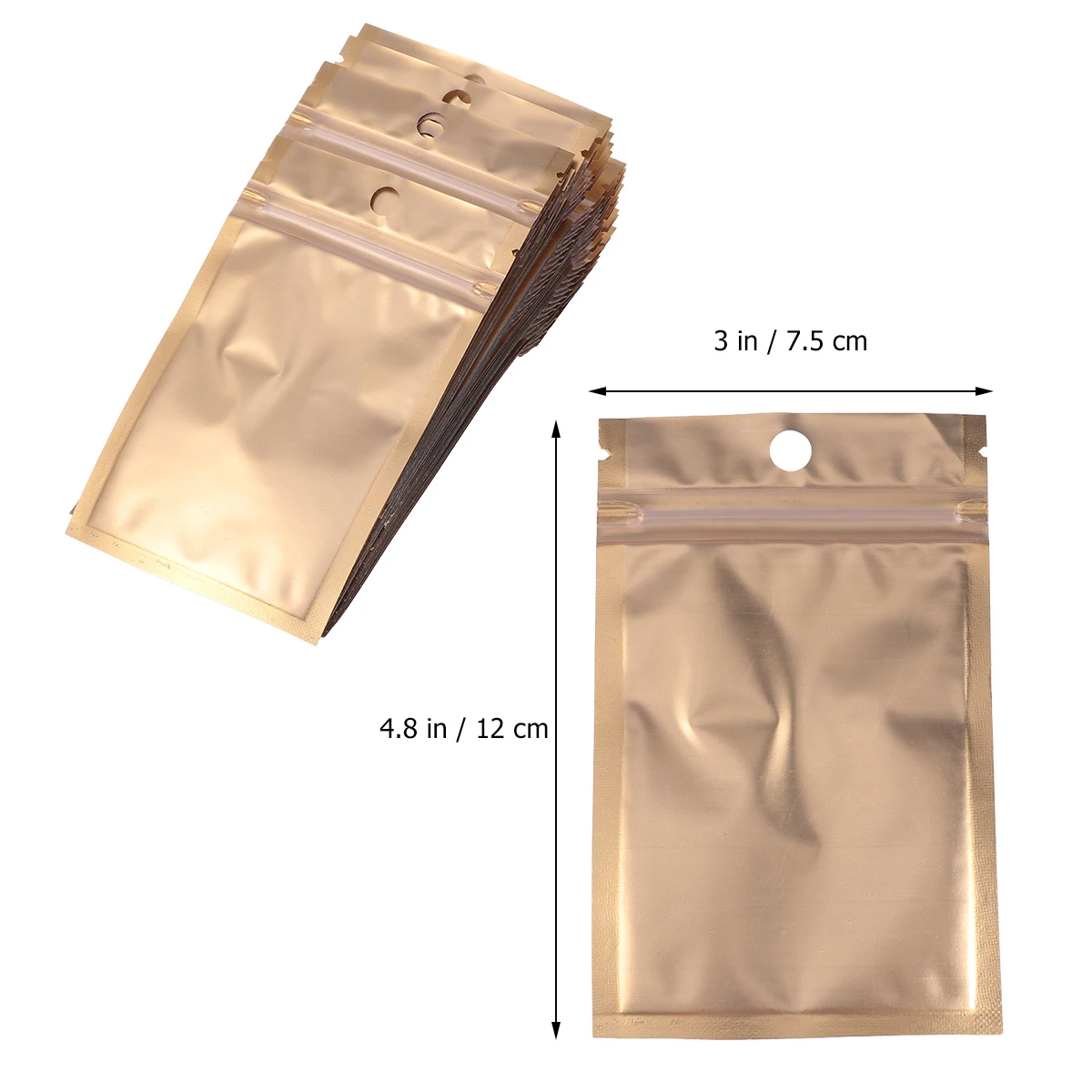 100 Pcs Metal Sealed Bag Aluminized Grocery Bags Translucent Sealable Storage Food Foil Reusable Small Bags For Candy
100 Pcs Metal Sealed Bag Aluminized Grocery Bags Translucent Sealable Storage Food Foil Reusable Small Bags For Candy