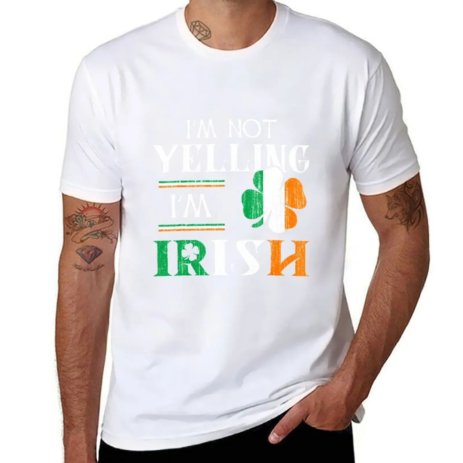 Not Yelling I'm Irish Matching St Patrick's Day T-Shirt man t shirt cotton t shirts for man cotton T-Shirt
Not Yelling I'm Irish Matching St Patrick's Day T-Shirt man t shirt cotton t shirts for man cotton T-Shirt