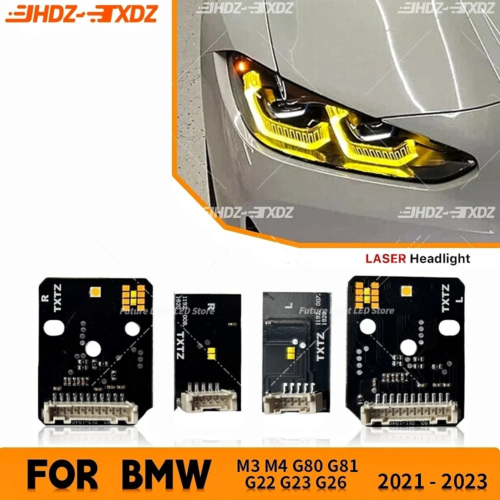 G80 M3 DRL LED Boards Module For BMW M4 G82 G83 G22 G23 G26 430i M440i 2021-23 Laser Headlight Daytime Running Light Angel Eyes
G80 M3 DRL LED Boards Module For BMW M4 G82 G83 G22 G23 G26 430i M440i 2021-23 Laser Headlight Daytime Running Light Angel Eyes
