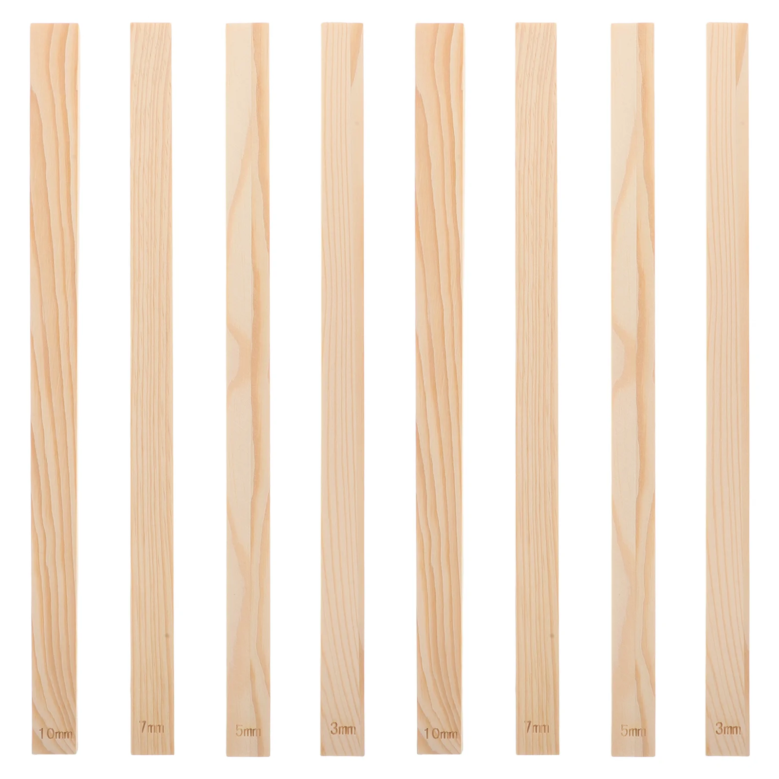 8 Pcs Ceramic Clay Rail Strips Polymer Pin Rolling Sticks Mud Pottery Mudboard Wooden
8 Pcs Ceramic Clay Rail Strips Polymer Pin Rolling Sticks Mud Pottery Mudboard Wooden