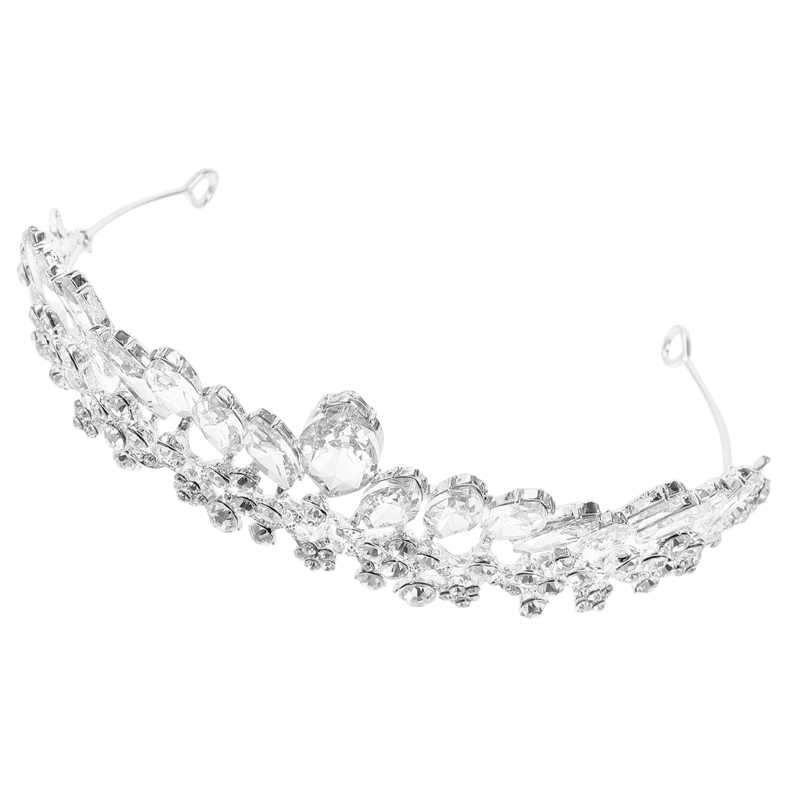 Bridal Crown Hair Accessories Rhinestone Wedding Headb For Bride Green Pink Metal Comfortable Hairstyling Tools
Bridal Crown Hair Accessories Rhinestone Wedding Headb For Bride Green Pink Metal Comfortable Hairstyling Tools
