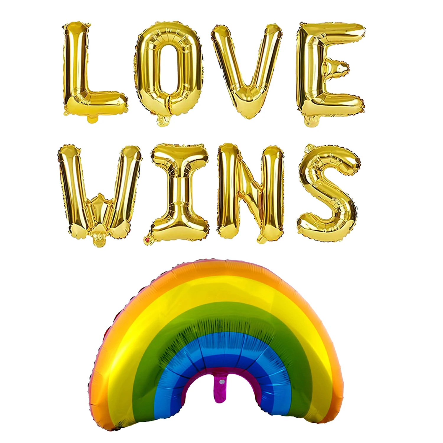Sursurprise Love Wins Pride Day Decorations Balloon, Banner, Lgbt, Gay, Lesbian, Rainbow, Foil, Party Decor
Sursurprise Love Wins Pride Day Decorations Balloon, Banner, Lgbt, Gay, Lesbian, Rainbow, Foil, Party Decor