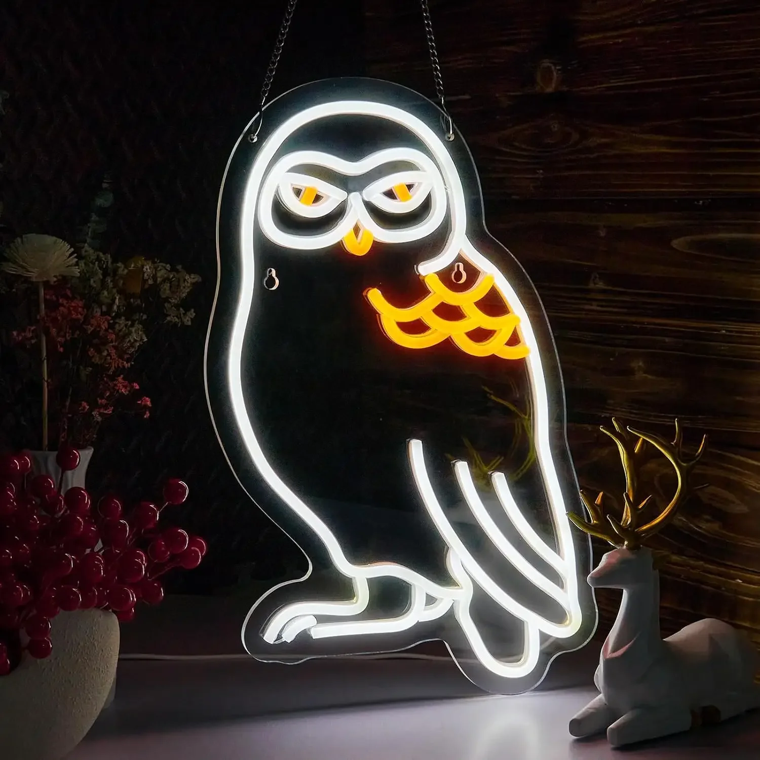 Owl Neon Sign Anime Neon Sign for Wall Decor Heedwig LED lignt for Wall Decor Kids room Bedroom Teens room Game room decor
Owl Neon Sign Anime Neon Sign for Wall Decor Heedwig LED lignt for Wall Decor Kids room Bedroom Teens room Game room decor