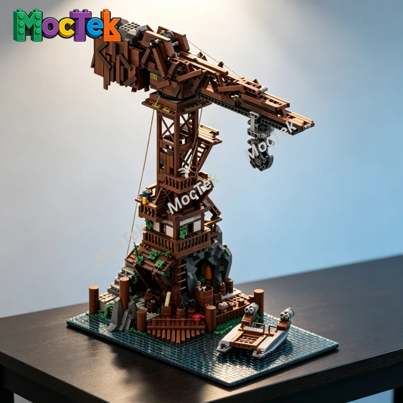 Custom MOC East Asian Style Multi-Level Water Town Blocks Classic Chinese Riverside Town Small Particle Decor
Custom MOC East Asian Style Multi-Level Water Town Blocks Classic Chinese Riverside Town Small Particle Decor