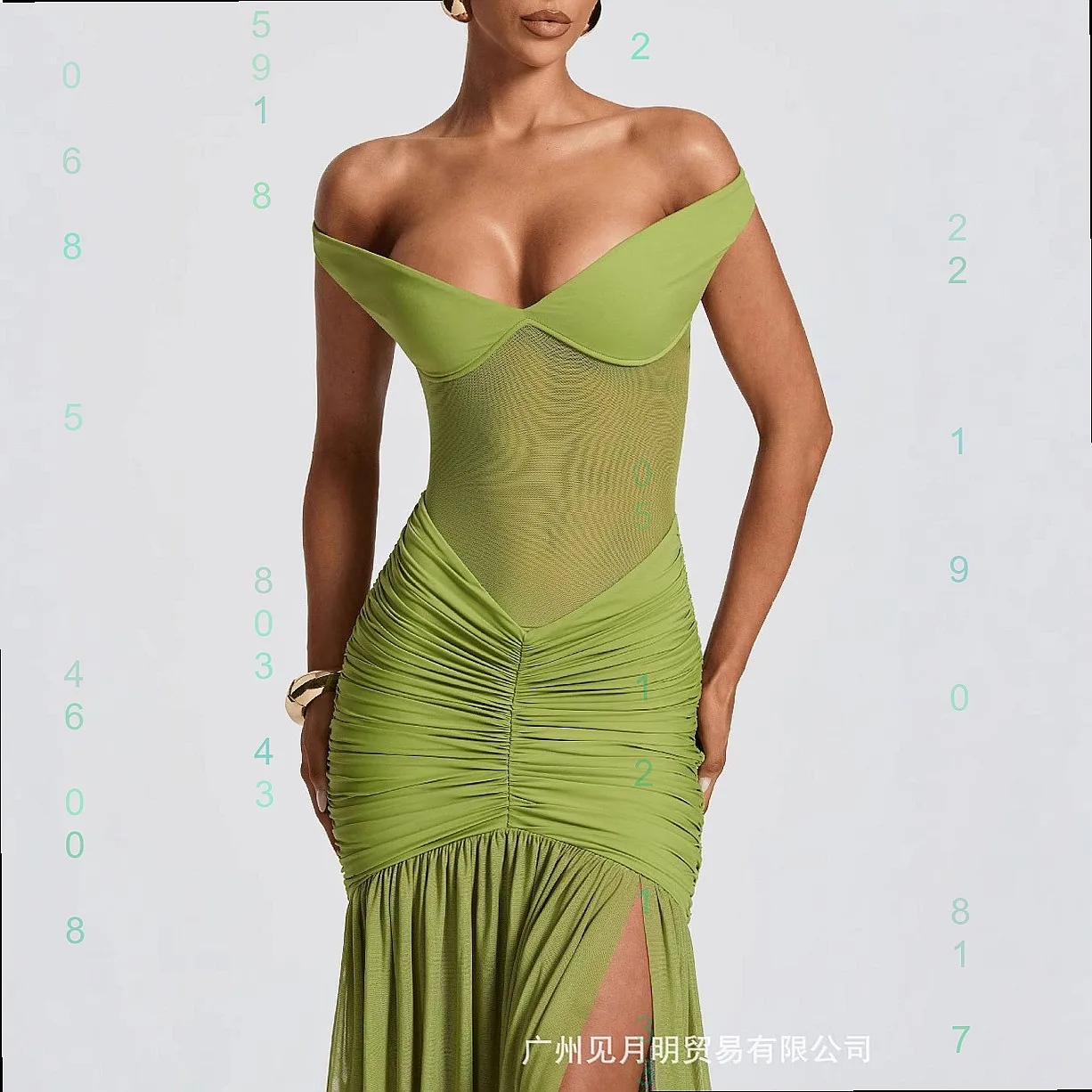 Ins Women Solid Mesh One Shoulder Off Shoulder Backless Shirred Slit Maxi Dress Dresses Spring Summer
Ins Women Solid Mesh One Shoulder Off Shoulder Backless Shirred Slit Maxi Dress Dresses Spring Summer