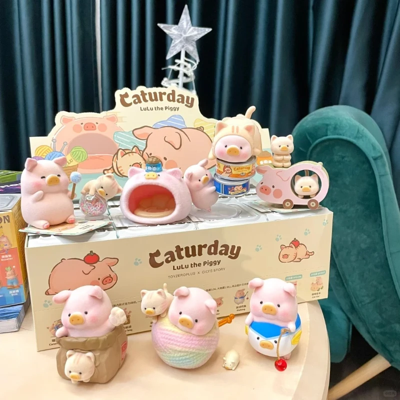 Новый оригинальный Lulu The Piggy Day Leisure Series слепая коробка Kawaii аниме фигурка-сюрприз Mystery Box настольный орнамент игрушки
Новый оригинальный Lulu The Piggy Day Leisure Series слепая коробка Kawaii аниме фигурка-сюрприз Mystery Box настольный орнамент игрушки