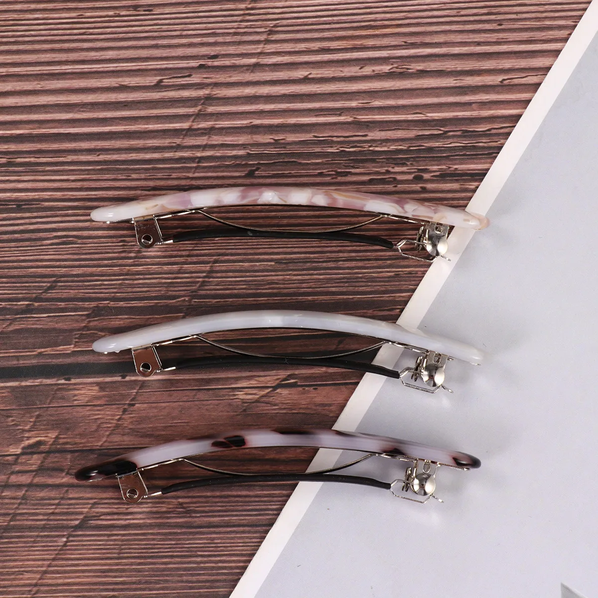 3Pcs Acetate Hairpins Women Hair Clips Non-Slip Elegant Fashion Hair Accessories for Party Wedding Ball Styling Ponytail Holder
3Pcs Acetate Hairpins Women Hair Clips Non-Slip Elegant Fashion Hair Accessories for Party Wedding Ball Styling Ponytail Holder