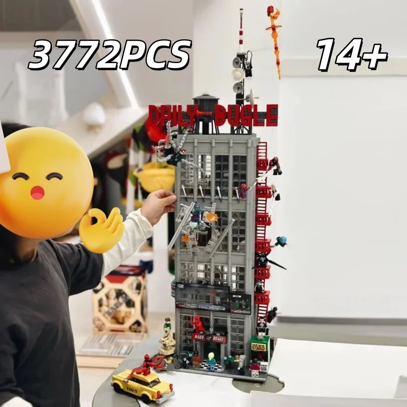 2026new3772PCS Совместимые классические строительные блоки The Bugle Building 76178 Кирпичи Подарки на день рождения и Рождество для детей
2026new3772PCS Совместимые классические строительные блоки The Bugle Building 76178 Кирпичи Подарки на день рождения и Рождество для детей