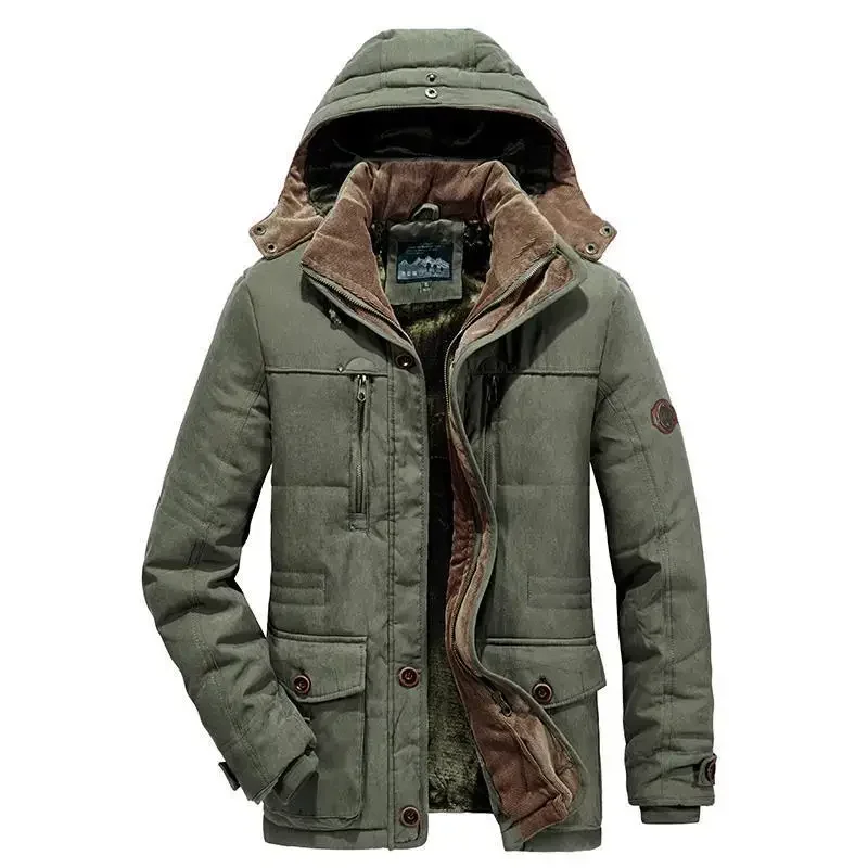 Jacket Coat Winter New Men Outwear Fashion Pockets Parka Jackets mens Thick Warm Coat Long Thick Fleece Hooded Waterproof Parkas
Jacket Coat Winter New Men Outwear Fashion Pockets Parka Jackets mens Thick Warm Coat Long Thick Fleece Hooded Waterproof Parkas