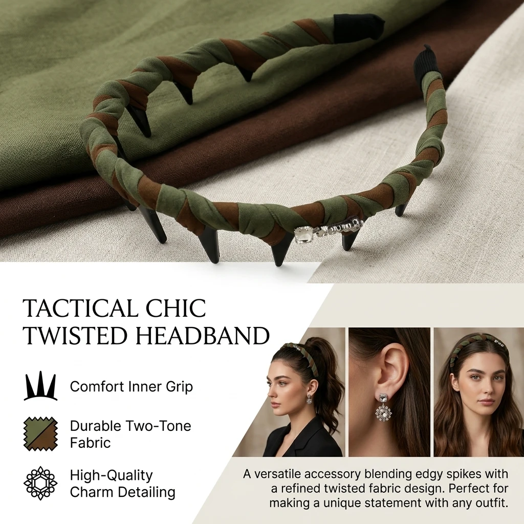 Women's French Style Anti-Slip Headband High-Crown Design Elegant Hair Accessory
Women's French Style Anti-Slip Headband High-Crown Design Elegant Hair Accessory