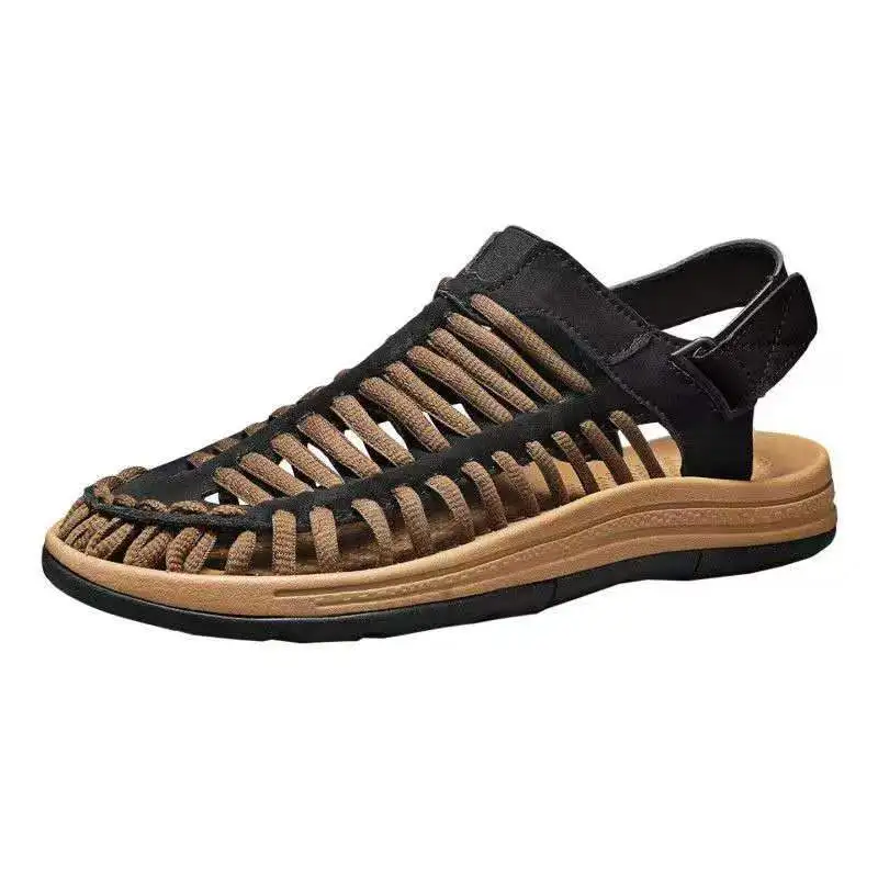 2026 Summer outerwear soft-soled sandals for men anti-slip durable comfortable lightweight breathable beach sandals size 38-47
2026 Summer outerwear soft-soled sandals for men anti-slip durable comfortable lightweight breathable beach sandals size 38-47