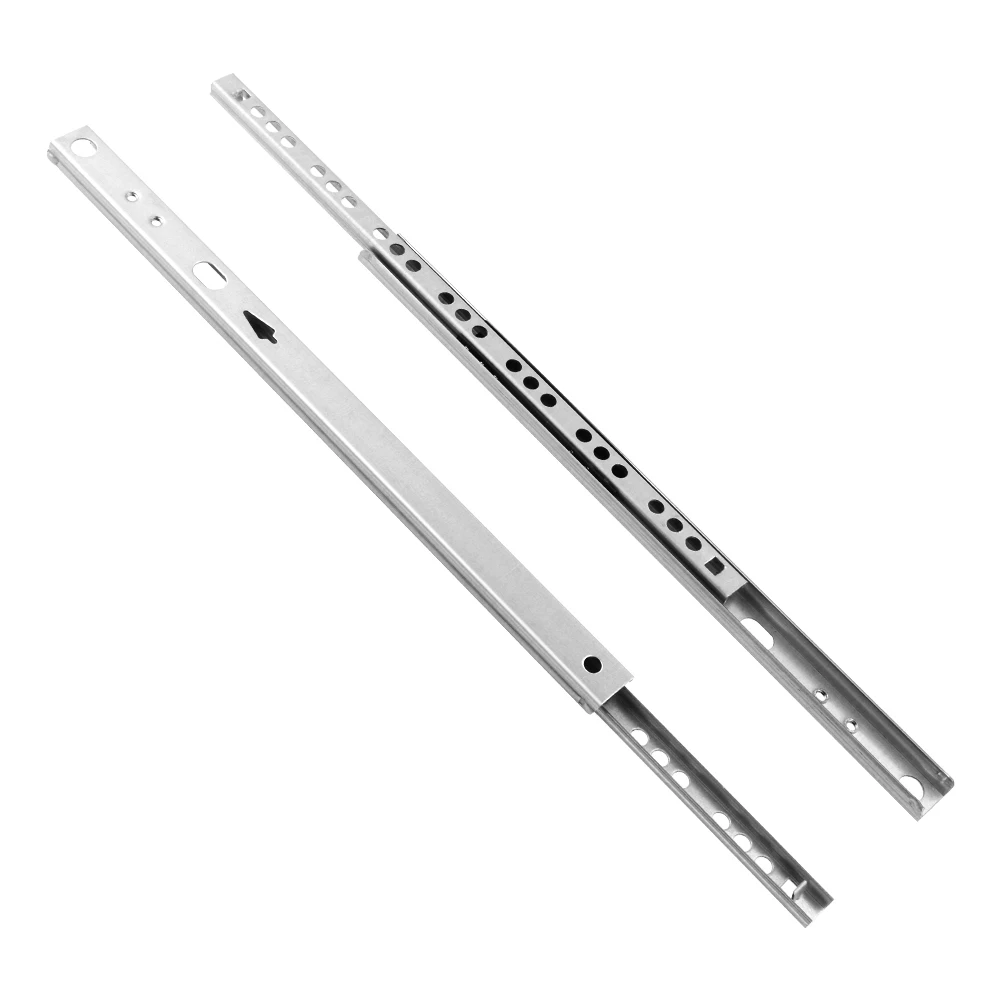 1 Pair Mini Drawer Slide 17mm Wide Two-Section Drawer Runner Ball Guide Steel Rails Furniture Hardware
1 Pair Mini Drawer Slide 17mm Wide Two-Section Drawer Runner Ball Guide Steel Rails Furniture Hardware