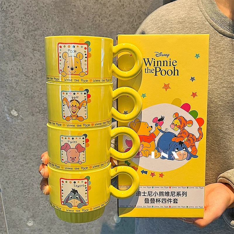 Disney Winnie The Pooh Creative Series Stacked Cup 330ml Ceramic Cup Home Cute High Beauty Makeup Cup Color Box Exquisite Gift
Disney Winnie The Pooh Creative Series Stacked Cup 330ml Ceramic Cup Home Cute High Beauty Makeup Cup Color Box Exquisite Gift