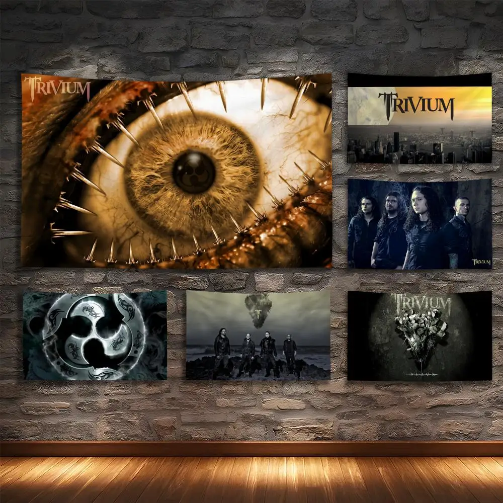 T-TriviumS Rock Band Logo Tapestry Custom Living Bedroom Party Dormitory Interior Wall Bohemian Decoration Attached Clip
T-TriviumS Rock Band Logo Tapestry Custom Living Bedroom Party Dormitory Interior Wall Bohemian Decoration Attached Clip