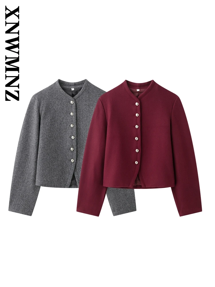 XNWMNZ 2025 Autumn New Woman's Commuting Long Sleeve Top Coat Chic Spring Lady Solid Color V-Collar Jacket Regular Fit Outerwear
XNWMNZ 2025 Autumn New Woman's Commuting Long Sleeve Top Coat Chic Spring Lady Solid Color V-Collar Jacket Regular Fit Outerwear