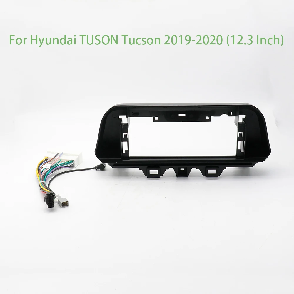 For Hyundai TUSON Tucson 2019-2020 12.3 Inch Car Frame Fascia Adapter Android Radio Dash Fitting Panel Kit
For Hyundai TUSON Tucson 2019-2020 12.3 Inch Car Frame Fascia Adapter Android Radio Dash Fitting Panel Kit