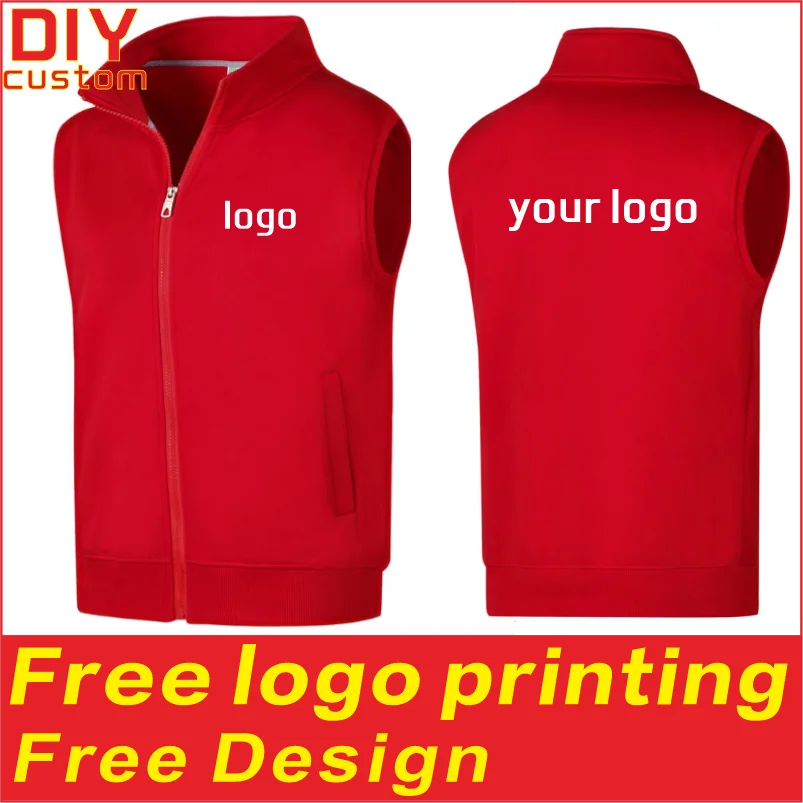 Autumn warm fleece vest, custom printed logo embroidery, men's and women's sleeveless T-shirt, zipper jacket, workwear
Autumn warm fleece vest, custom printed logo embroidery, men's and women's sleeveless T-shirt, zipper jacket, workwear