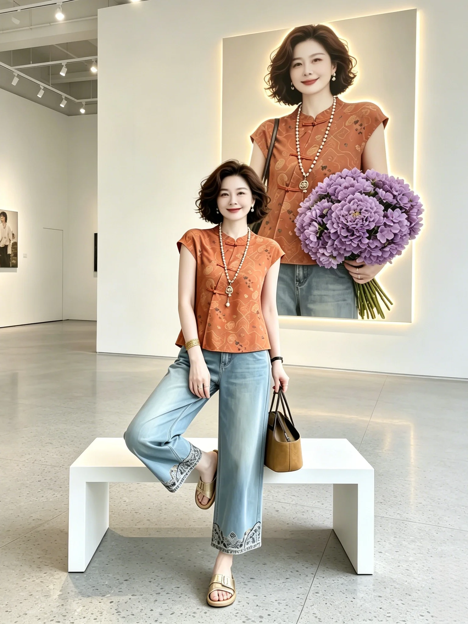 Elegant Shirt Beautiful Button Design Sleeveless Formal Occasion New Summer Chinese Style Women's Top Comfortable Breathable
Elegant Shirt Beautiful Button Design Sleeveless Formal Occasion New Summer Chinese Style Women's Top Comfortable Breathable