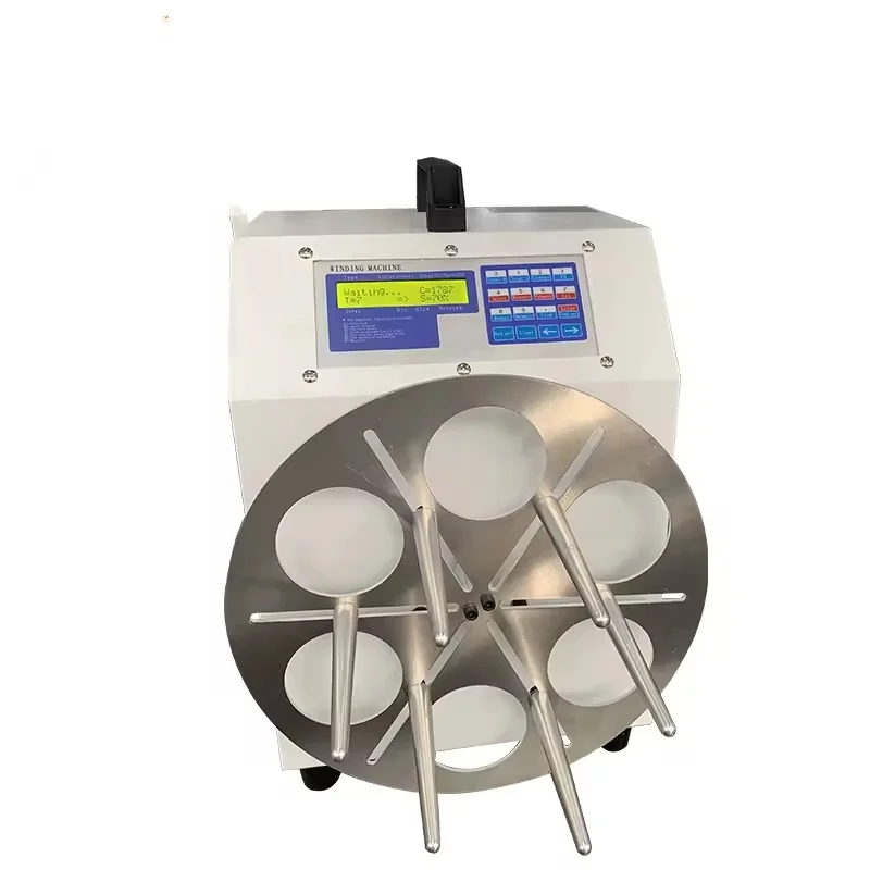 Semi-automatic Wire Winding Machine Small Cable Winding Round Shape Coil Winder Machine
Semi-automatic Wire Winding Machine Small Cable Winding Round Shape Coil Winder Machine