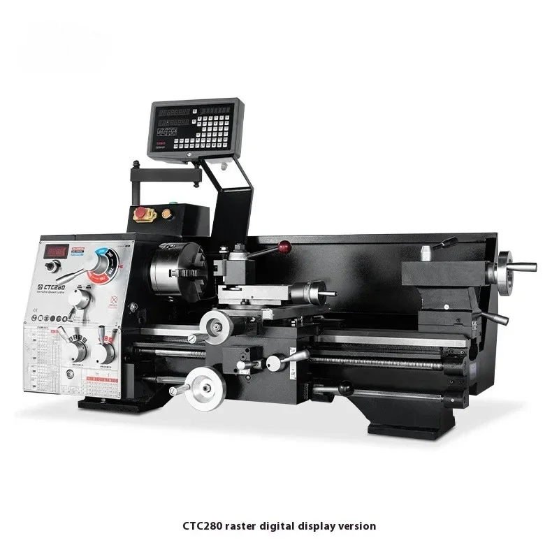 Industrial CTC280 Manual Horizontal Lathe 220V Small Standard Bench Lathe with Core Engine Components
Industrial CTC280 Manual Horizontal Lathe 220V Small Standard Bench Lathe with Core Engine Components
