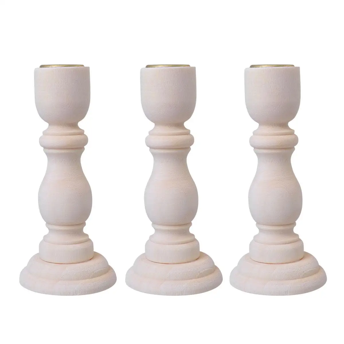 Wooden Candlestick 3 Pcs Simple Chic Home Wedding Decor Wooden Holder Table Craft Modern Candlestand
Wooden Candlestick 3 Pcs Simple Chic Home Wedding Decor Wooden Holder Table Craft Modern Candlestand