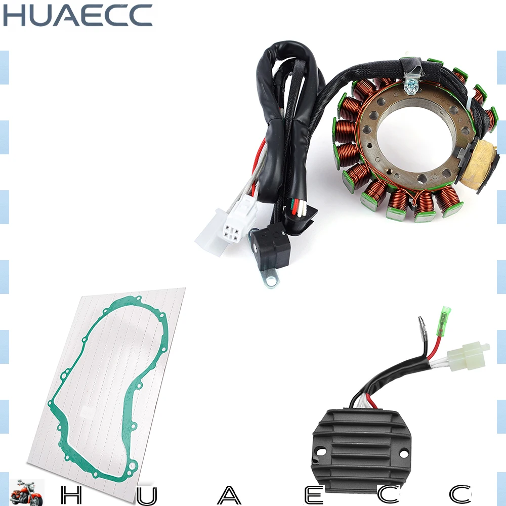 For Yamaha YFM350 YFM350FW YFM350FWB YFM350FX Wolverine 350 4WD 1995-2001 350 2WD Kodiak 400 4WD Stator Coil + Gasket+ Rectifier
For Yamaha YFM350 YFM350FW YFM350FWB YFM350FX Wolverine 350 4WD 1995-2001 350 2WD Kodiak 400 4WD Stator Coil + Gasket+ Rectifier