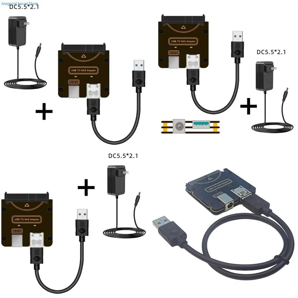 N2UB To USB version Connection Processor With 12V Power Cord For SFF8482 Storage Devices
N2UB To USB version Connection Processor With 12V Power Cord For SFF8482 Storage Devices