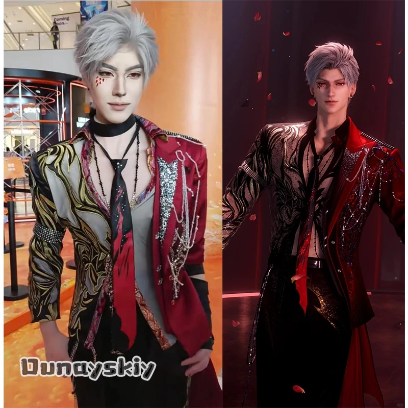 He cos%Sylus Love and Deepspace Qin Che Improvised Exile Stage Costume Performance Outfit Anime Character Outfit Women Comic Con
He cos%Sylus Love and Deepspace Qin Che Improvised Exile Stage Costume Performance Outfit Anime Character Outfit Women Comic Con