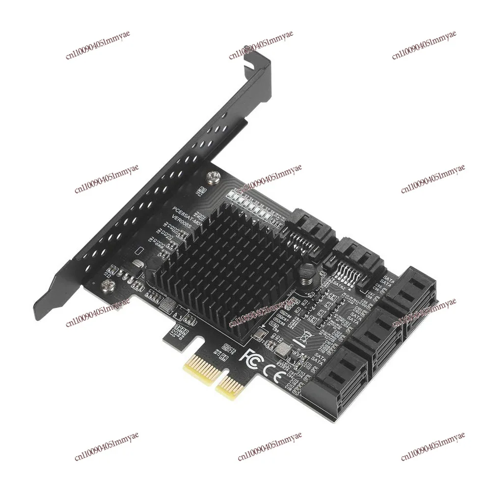 PCI-E To Sata3.0 Expansion Card 8 Ports 6G Adapter Card Expansion IPFS Hard Disk 88SE9215
PCI-E To Sata3.0 Expansion Card 8 Ports 6G Adapter Card Expansion IPFS Hard Disk 88SE9215