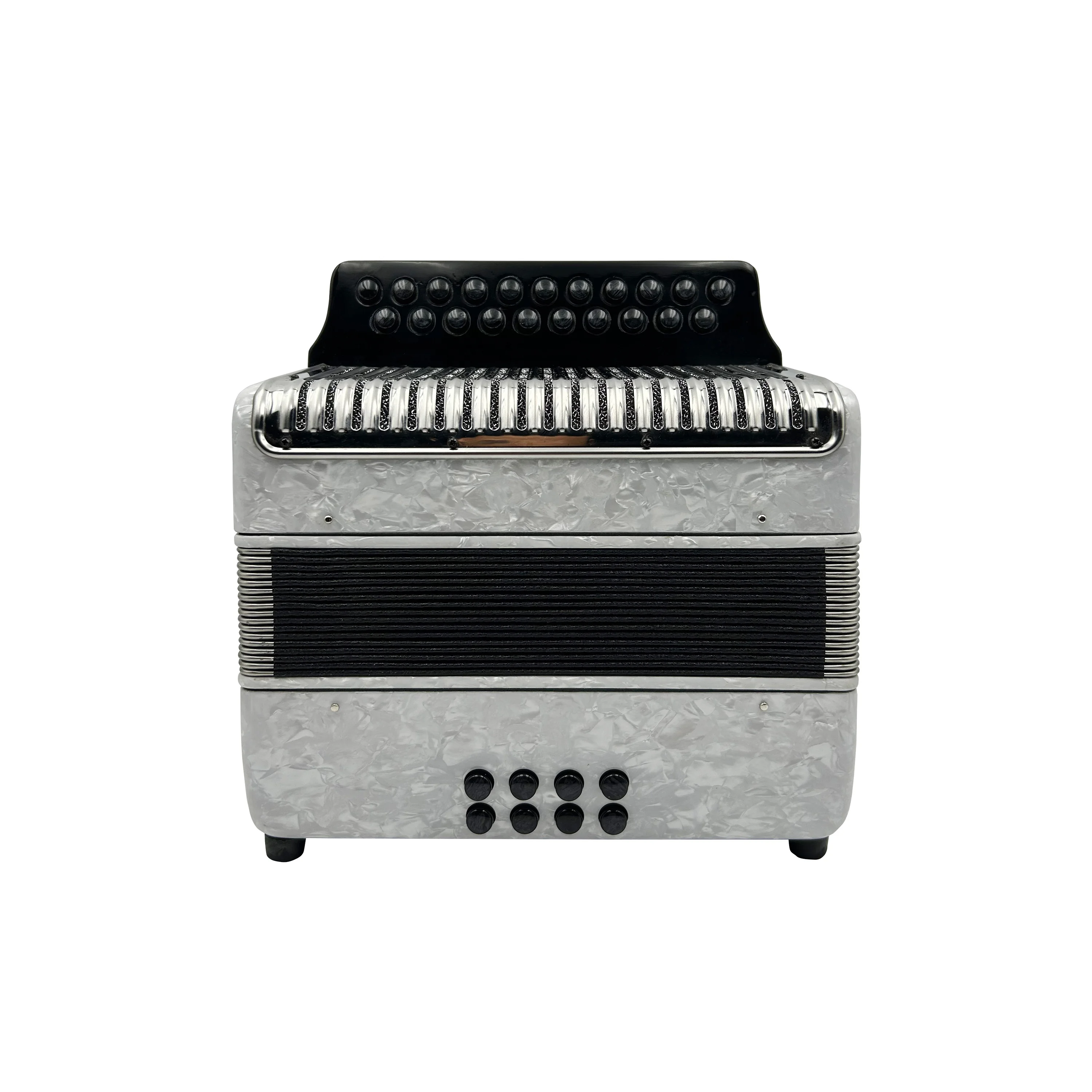 High Quality Professional 21 Buttons 8 Bass White Steel Grill Accordion JB2108B Diatonic Student Instrument
High Quality Professional 21 Buttons 8 Bass White Steel Grill Accordion JB2108B Diatonic Student Instrument