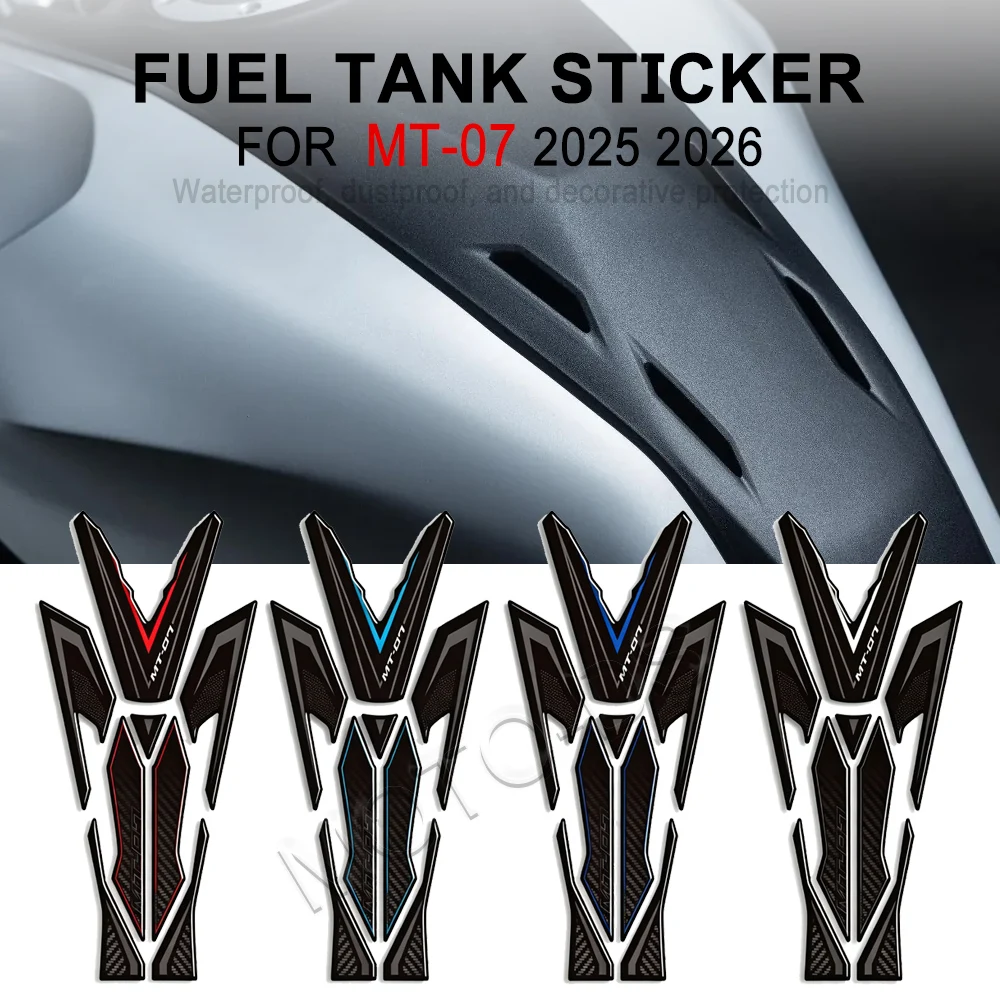 Motorcycle Accessories Fuel Tank Pad Protector Covers Waterproof 3D Resin Stickers Kit For Yamaha MT-07 MT07 MT 07 2025 2026
Motorcycle Accessories Fuel Tank Pad Protector Covers Waterproof 3D Resin Stickers Kit For Yamaha MT-07 MT07 MT 07 2025 2026