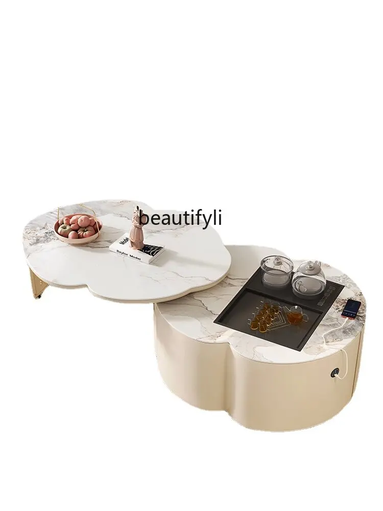 zq Kung Fu Tea Table Tea Table Integrated Living Room Home Stone Plate Tea Table Cream Fengyunduo Lifting Tea Table
zq Kung Fu Tea Table Tea Table Integrated Living Room Home Stone Plate Tea Table Cream Fengyunduo Lifting Tea Table