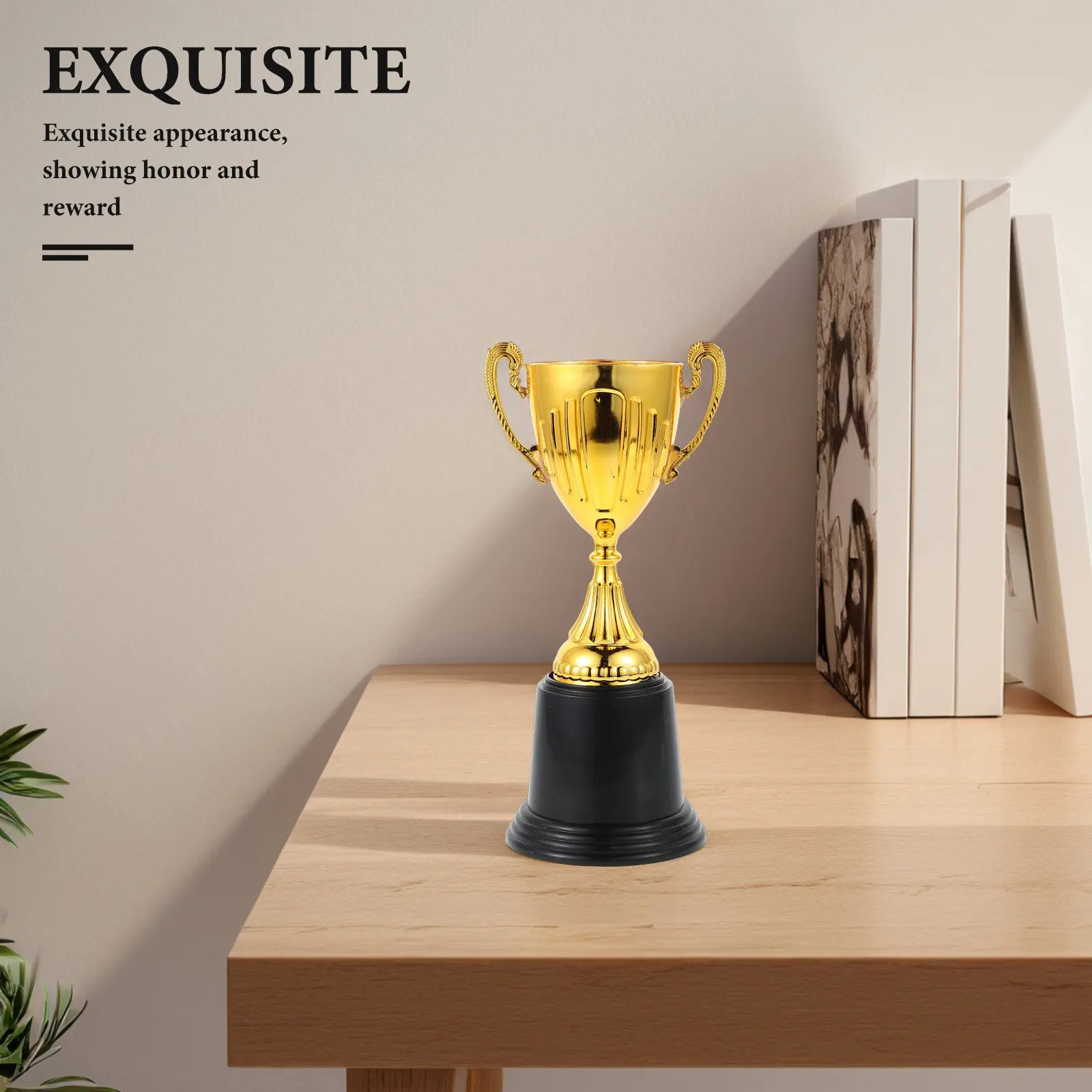 Mini Gold Trophy Award Plastic Small Size for Kids Basketball Soccer Racing Competitions Team Celebration Prize
Mini Gold Trophy Award Plastic Small Size for Kids Basketball Soccer Racing Competitions Team Celebration Prize
