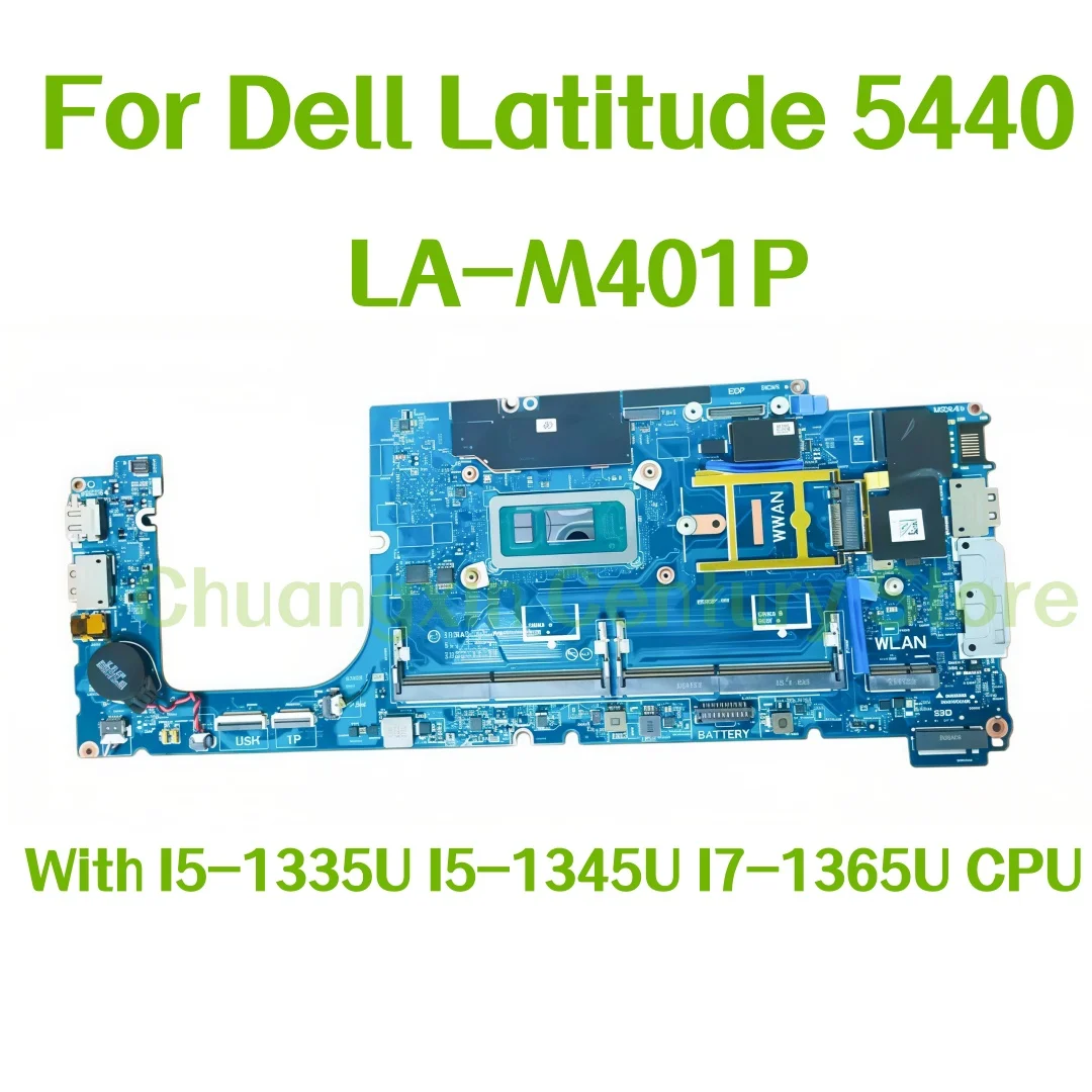 The LA-M401P motherboard is suitable for Dell Latitude 5440 laptops with I5-1335U, I5-1345U, I7-1365U CPUs, 100% tested OK
The LA-M401P motherboard is suitable for Dell Latitude 5440 laptops with I5-1335U, I5-1345U, I7-1365U CPUs, 100% tested OK
