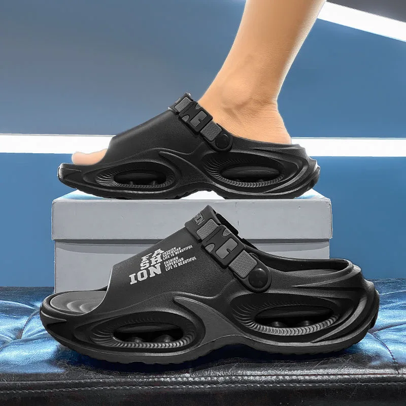 Men's New Spring and Summer Style Mecha-Style Eva Casual Comfortable Soft Thick-Soled Fashionable Trendy Indoor and Outdoor Everyday Versatile Slip-On Slippers
Men's New Spring and Summer Style Mecha-Style Eva Casual Comfortable Soft Thick-Soled Fashionable Trendy Indoor and Outdoor Everyday Versatile Slip-On Slippers