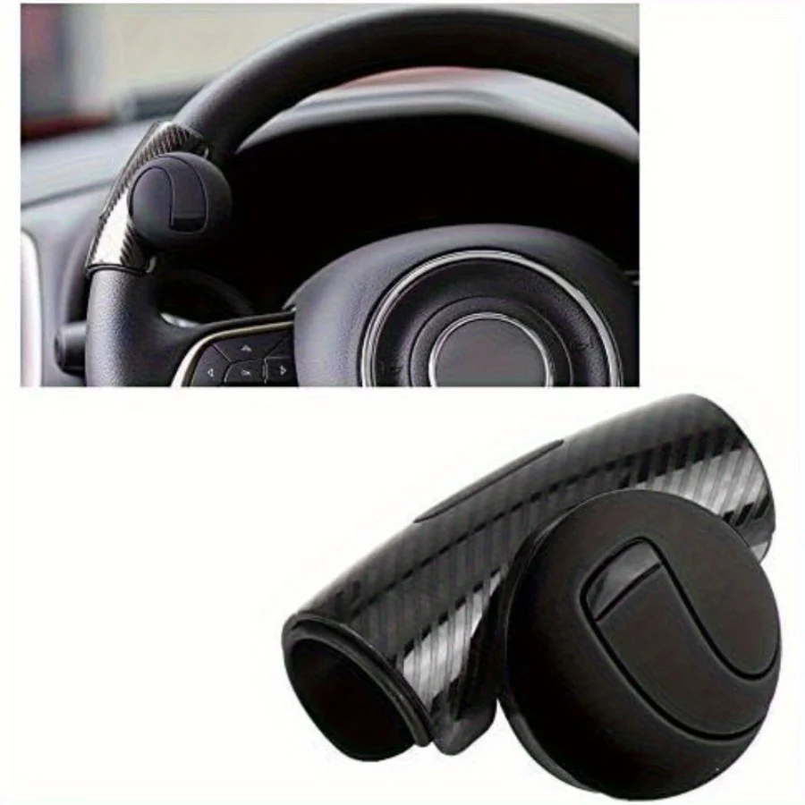 1Pc Universal 360° Steering Wheel Spinner Knob, Heavy-Duty Easy Turn Aid for Trucks Tractors Large Vehicles Manual Control
1Pc Universal 360° Steering Wheel Spinner Knob, Heavy-Duty Easy Turn Aid for Trucks Tractors Large Vehicles Manual Control