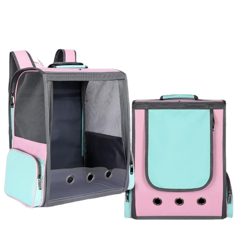 Cat bag - Cat Portable Pet Space Cabin Dual-Shoulder Bag Comfortable and Breathable Large Space Backpack
Cat bag - Cat Portable Pet Space Cabin Dual-Shoulder Bag Comfortable and Breathable Large Space Backpack