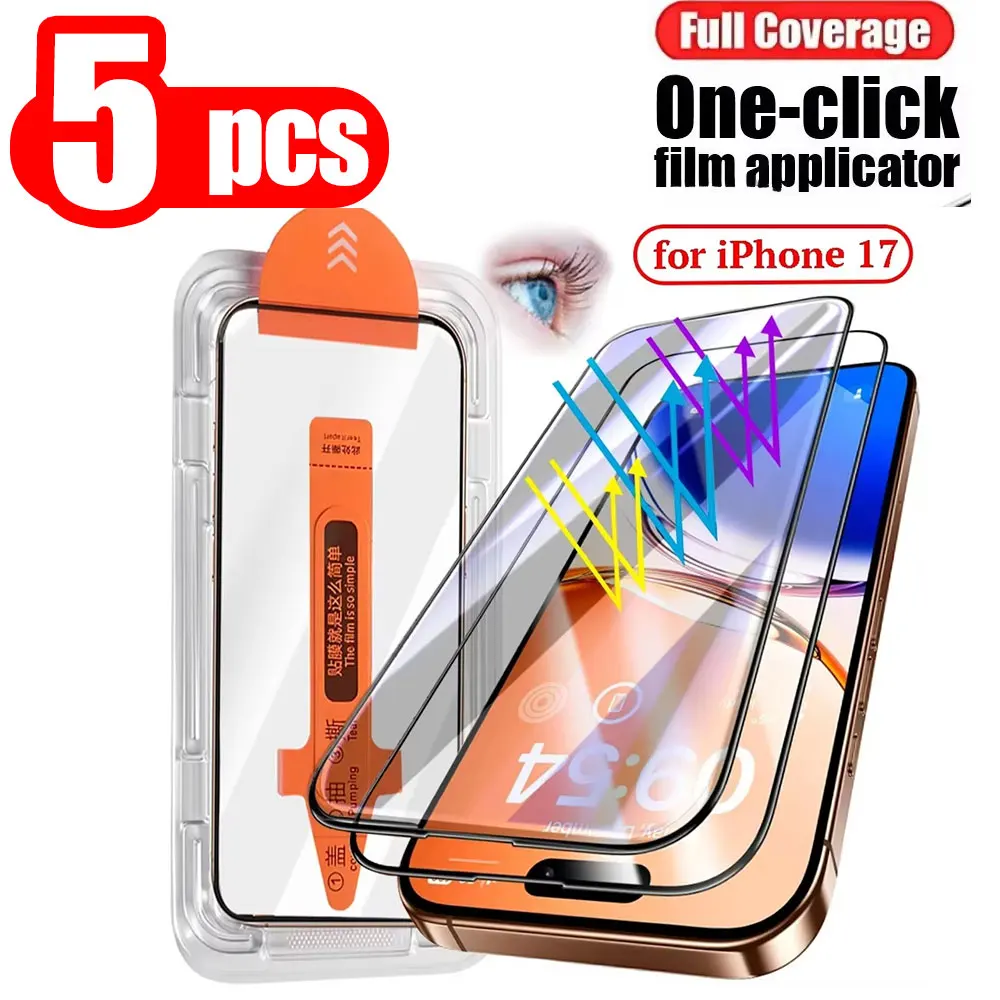 1-5PCS Dust Free Easy Installation Screen Protector For iPhone 16 Pro 15 17 11 12 13 14 Pro Max Air 8 Plus X XR 7 XS Max Glass
1-5PCS Dust Free Easy Installation Screen Protector For iPhone 16 Pro 15 17 11 12 13 14 Pro Max Air 8 Plus X XR 7 XS Max Glass