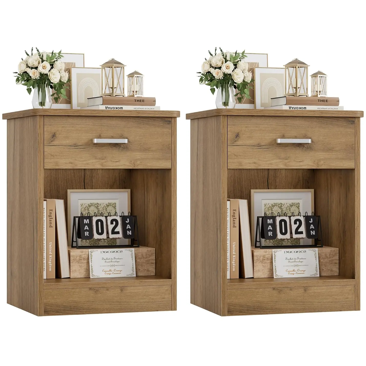 Nightstand Set Of 2, Wood Night Stand Side Table With Drawer And Storage Shelf, Bedside Table End Table, Night, Customized
Nightstand Set Of 2, Wood Night Stand Side Table With Drawer And Storage Shelf, Bedside Table End Table, Night, Customized