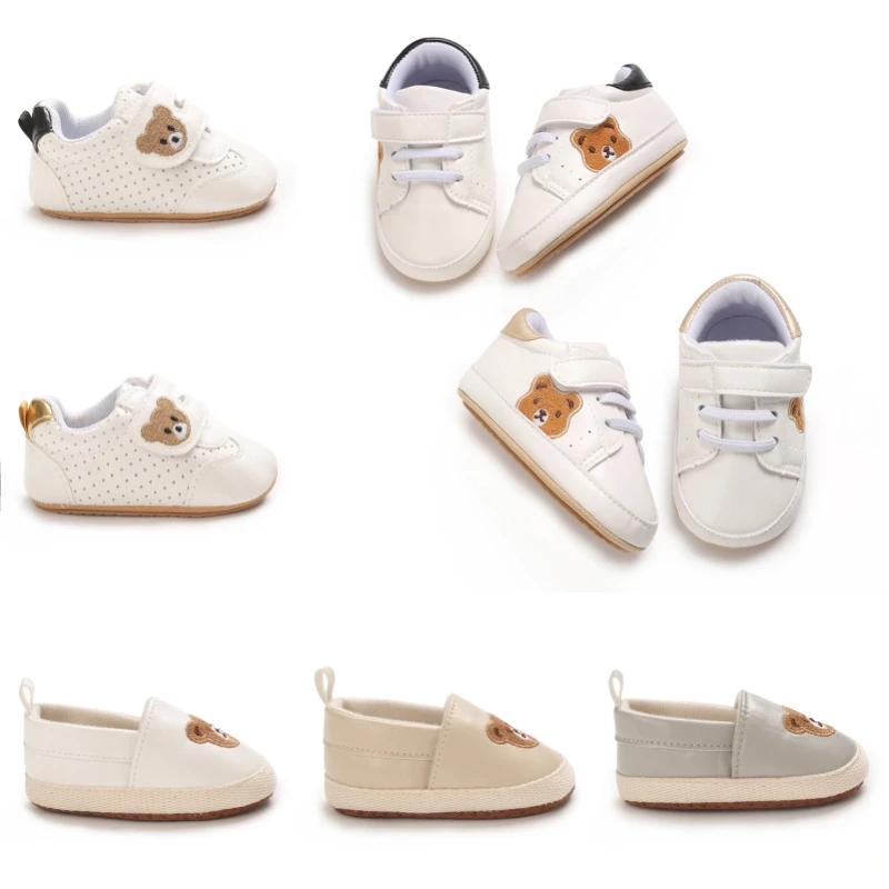 Spring and Autumn Baby Cute Little Bear Pattern First Walker Shoes 0-12 Months Soft Sole Anti-Slip Walking Shoes
Spring and Autumn Baby Cute Little Bear Pattern First Walker Shoes 0-12 Months Soft Sole Anti-Slip Walking Shoes
