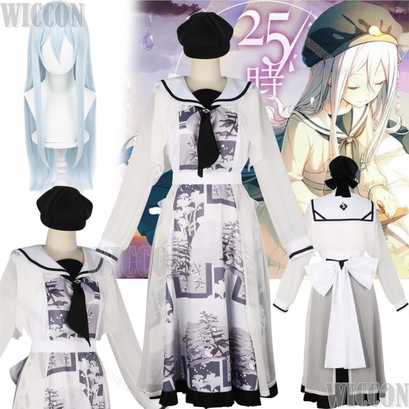 Yoisaki Kanade 25 Game PJSK Cosplay Project Sekai Colorful Stage! White Lolita Dress Wig Gir Party Dress Carnival Cos Halloween
Yoisaki Kanade 25 Game PJSK Cosplay Project Sekai Colorful Stage! White Lolita Dress Wig Gir Party Dress Carnival Cos Halloween