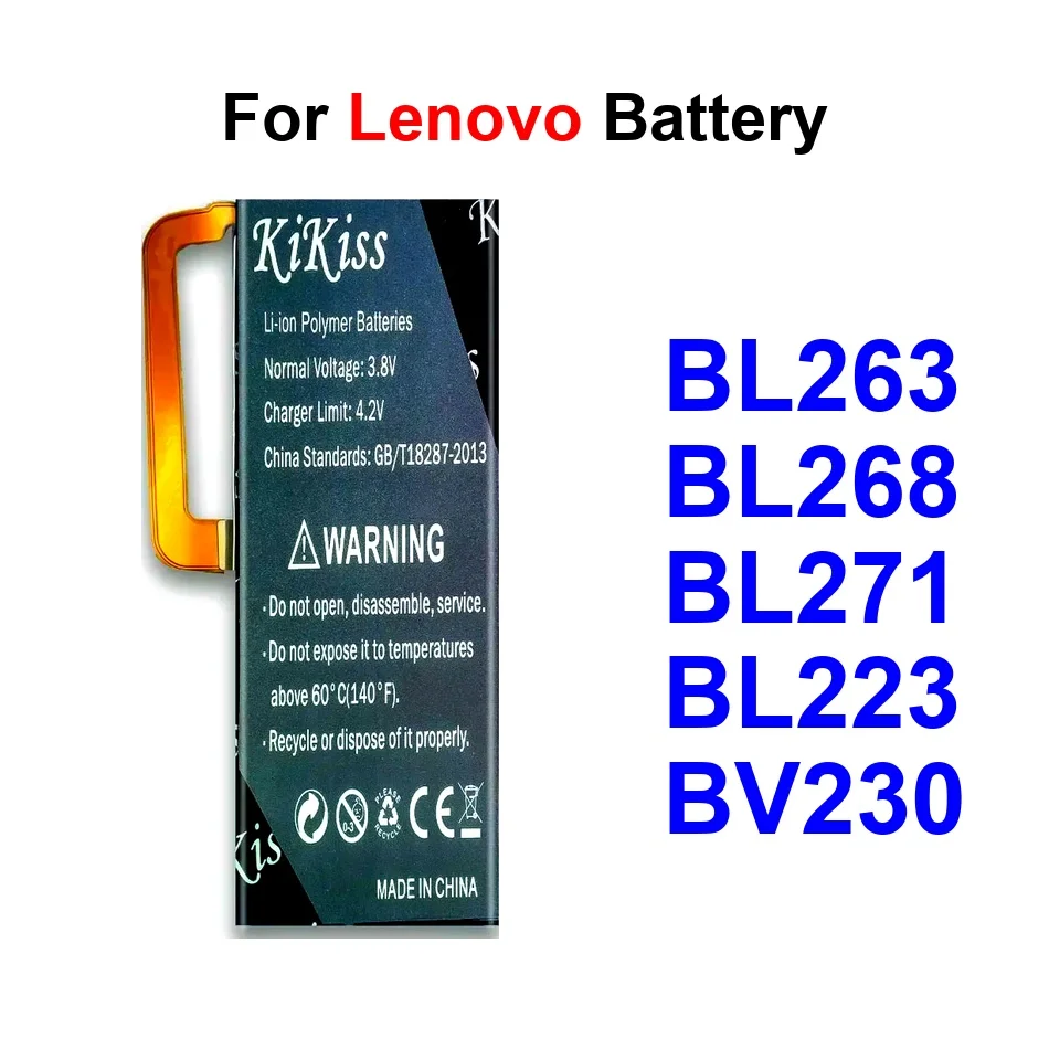 Mobile Phone Battery Long-Lasting BL268 BV230 BL223 4200-5400Mah For Lenovo Vibe Zuk Z2 Xzuk Z2131 Pro Edge
Mobile Phone Battery Long-Lasting BL268 BV230 BL223 4200-5400Mah For Lenovo Vibe Zuk Z2 Xzuk Z2131 Pro Edge