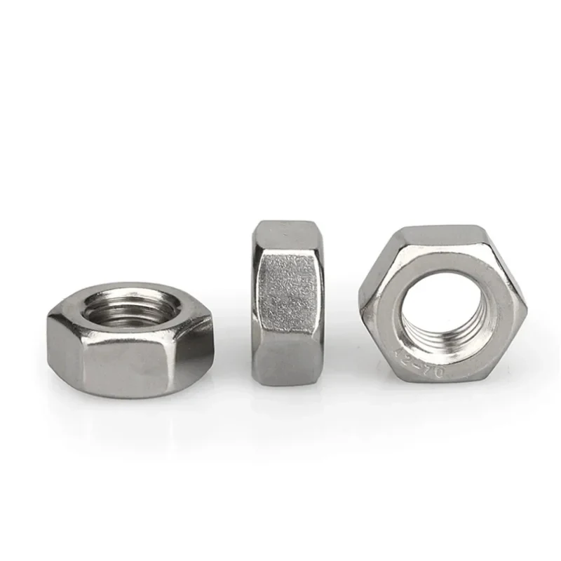 4#-40 to 3/4-16 UNC 304 Stainless Steel Hex Nuts / ASME B18.2.2 American Thread Hexagon Nuts for Bolts & Screws
4#-40 to 3/4-16 UNC 304 Stainless Steel Hex Nuts / ASME B18.2.2 American Thread Hexagon Nuts for Bolts & Screws