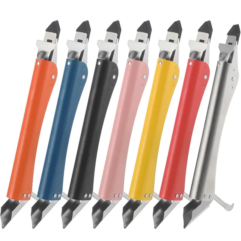 Stainless steel scraper, glass glue scraper, edge trimming and joint filling tool, multifunctional scraper and hook knife
Stainless steel scraper, glass glue scraper, edge trimming and joint filling tool, multifunctional scraper and hook knife