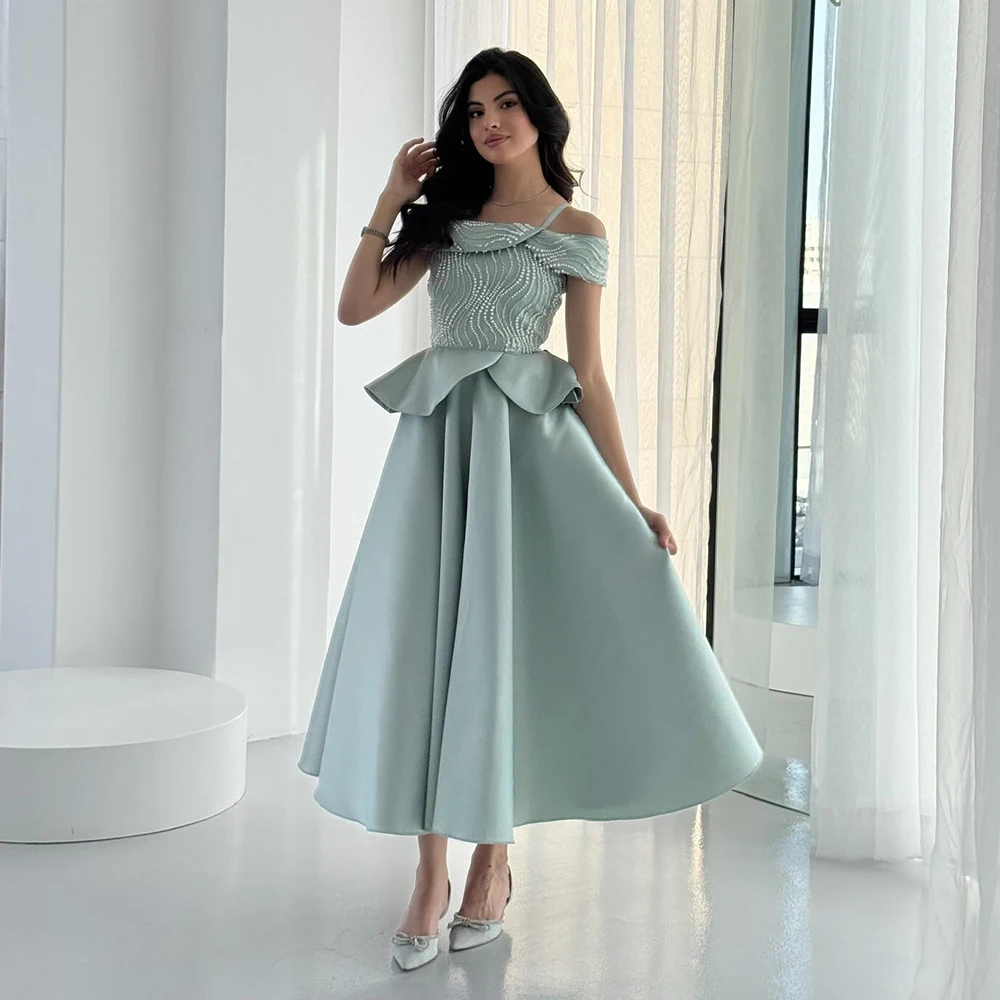 Princess Cocktail Dress Off the Shoulder A Line Spaghetti Straps Midi Cocktail Gown Cold Shoulder Beaded Tiered Satin Party Gown
Princess Cocktail Dress Off the Shoulder A Line Spaghetti Straps Midi Cocktail Gown Cold Shoulder Beaded Tiered Satin Party Gown